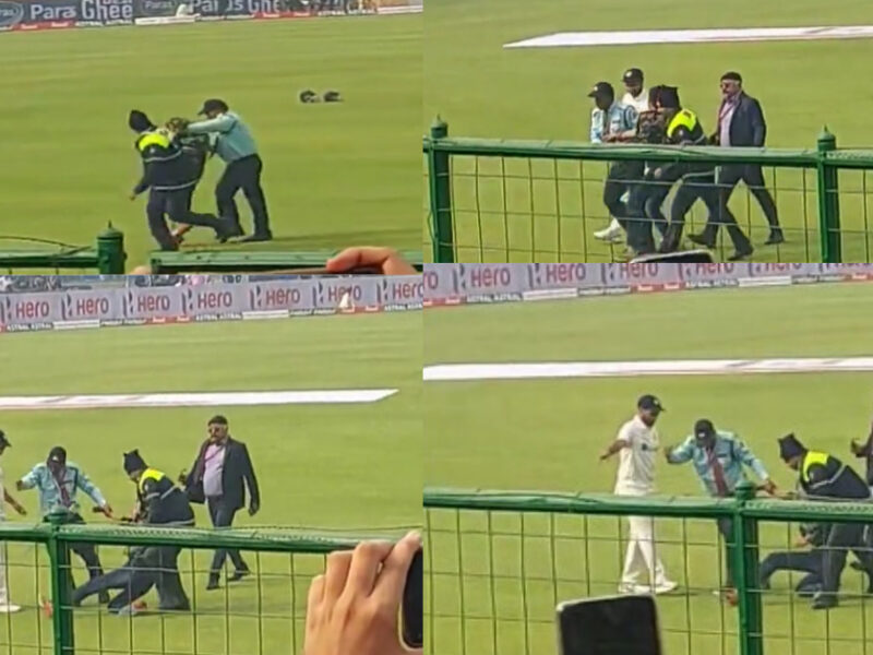 Video: लाइव मैच के दौरान मैदान में घुसे फैन की गार्ड ने की जमकर धुनाई , तो Mohammed Shami ने दिखाई दरियादली, वायरल हुआ वीडियो∼