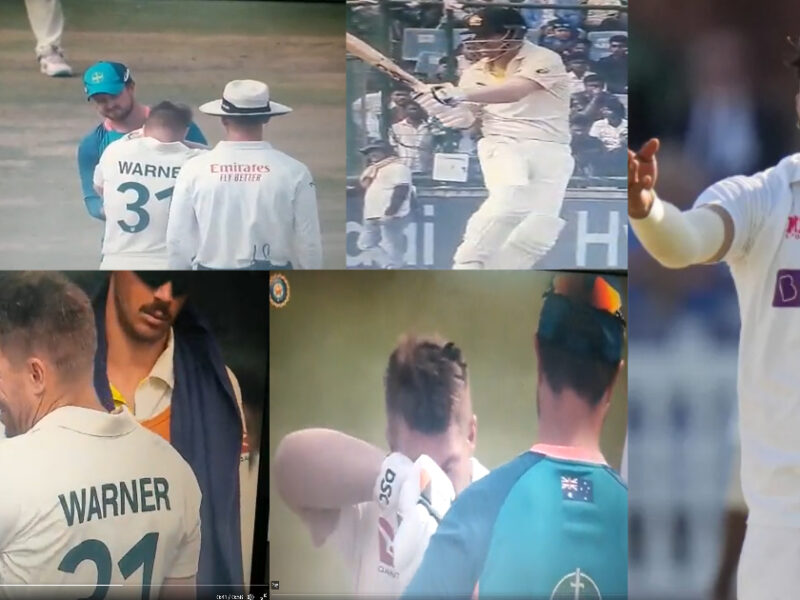 Video: Mohammed Siraj की घातक गेंद से घायल हुए डेविड वॉर्नर, दर्द में आंसू बहाते हुए आए नजर, वीडियो हुआ वायरल ∼