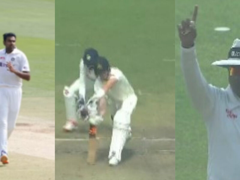स्टीव स्मिथ को शून्य पर किया ढे़र, R Ashwin बने टीम इंडिया के शेर, ऐसा करने वाले बने दुनिया के पहले गेंदबाज∼