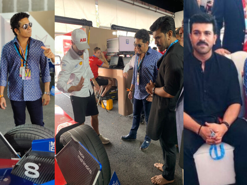 Rrr फिल्म के एक्टर Ram Charan और क्रिकेटर Sachin Tendulkar दिखे एकसाथ, सोशल मीडिया पर तस्वीर वायरल∼