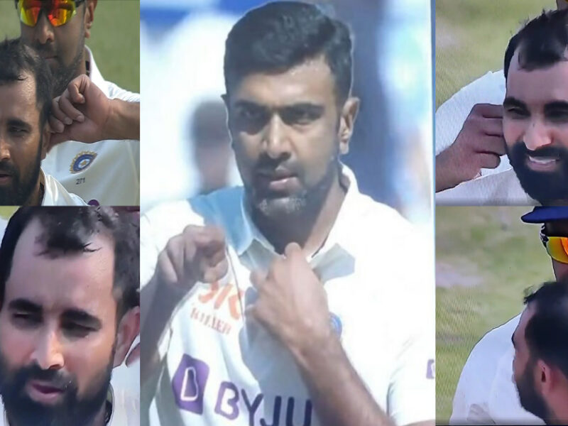 Video: R Ashwin ने मोहम्मद शमी के कान पकड़कर किया ऐसा मज़ाक, वीडियो वायरल∼