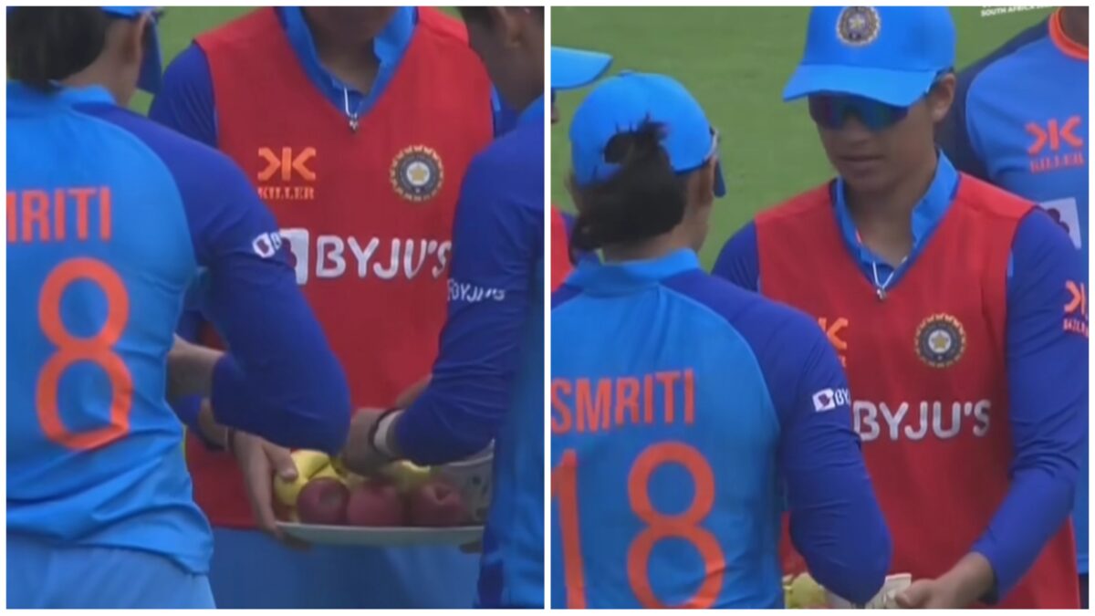 Ind Vs Wi: भारत और वेस्टइंडीज के बीच मैच के ड्रिंक ब्रेक के बीच खिलाड़ी लेकर आई एक नई चीज, घटना का वीडियो हुआ वायरल