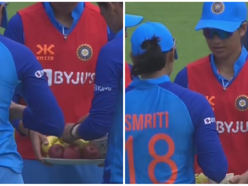 Ind Vs Wi: भारत और वेस्टइंडीज के बीच मैच के ड्रिंक ब्रेक के बीच खिलाड़ी लेकर आई एक नई चीज, घटना का वीडियो हुआ वायरल