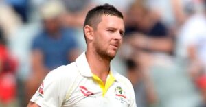 ऑस्ट्रेलिया को पहले टेस्ट मैच से पहले लगा बड़ा झटका, मिचेल स्टार्क के बाद Josh Hazelwood टीम से हुए बाहर∼