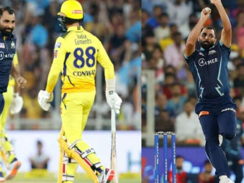 Csk के खिलाफ पहले मैच में मोहम्मद शमी ने बनाया खास रिकॉर्ड, पहला विकेट लेकर Ipl रचा खास इतिहास