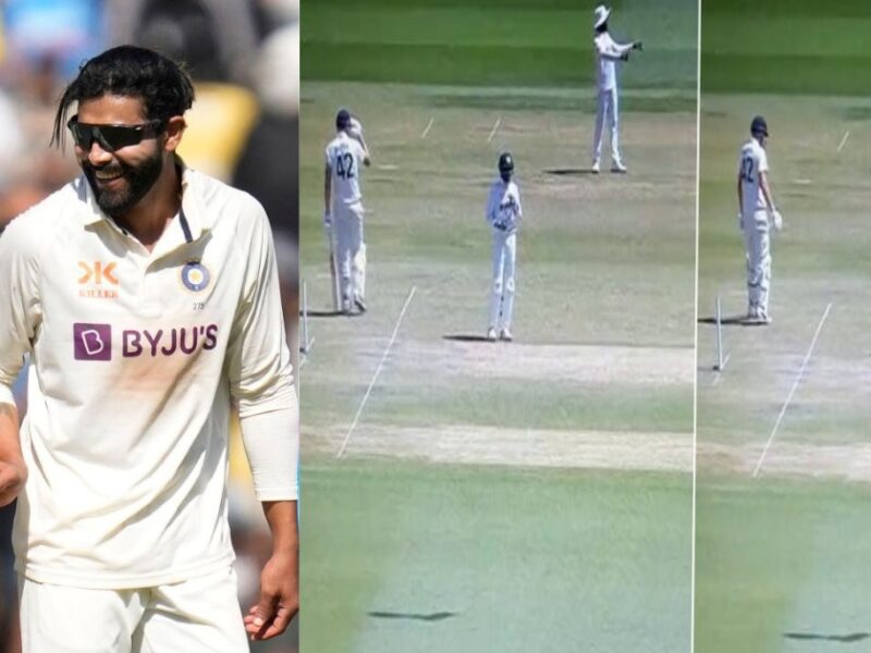 Video: ऑस्ट्रेलिया की पारी के दौरान Ravindra Jadeja बने अंपायर, थर्ड अंपायर की तरफ कर दिया इशारा, सोशल मीडिया पर वायरल