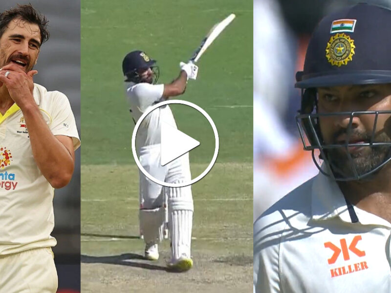 Video: रोहित का शॉट देख स्टार्क के उड़े होश, बॉउन्सर गेंद पर दबा-दबा के मारे छक्के, तो ऑस्ट्रेलियाई खिलाड़ी ने दिया ऐसा रिएक्शन