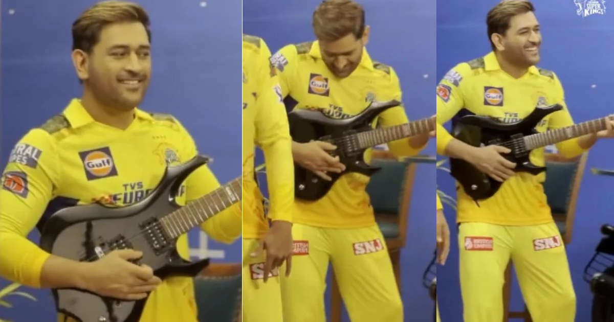 Video: आईपीएल 2023 से पहले धोनी ने रॉकस्टार बनकर दिखाया अपना जलवा, Csk के खिलाड़ियों के साथ जमकर बजाया गिटार