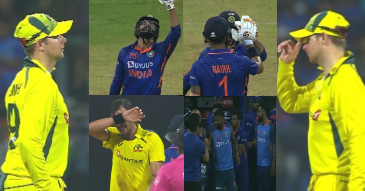 Ind Vs Aus: टीम इंडिया ने शानदार अंदाज में मनाया जीत का जश्न तो स्टीव स्मिथ के चेहरे पर पसरा मातम,सोशल मीडिया पर वीडियो वायरल