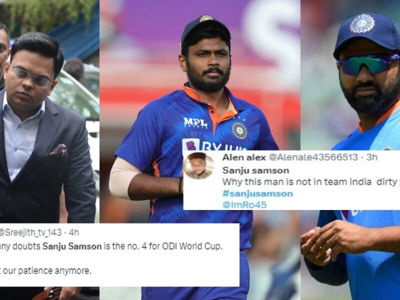 &Quot;अब होगा बवाल&Quot; टीम इंडिया की हार के बाद Sanju Samson को खिलाने की उठी मांग, रोहित-शाह को जमकर लगाई फटकार