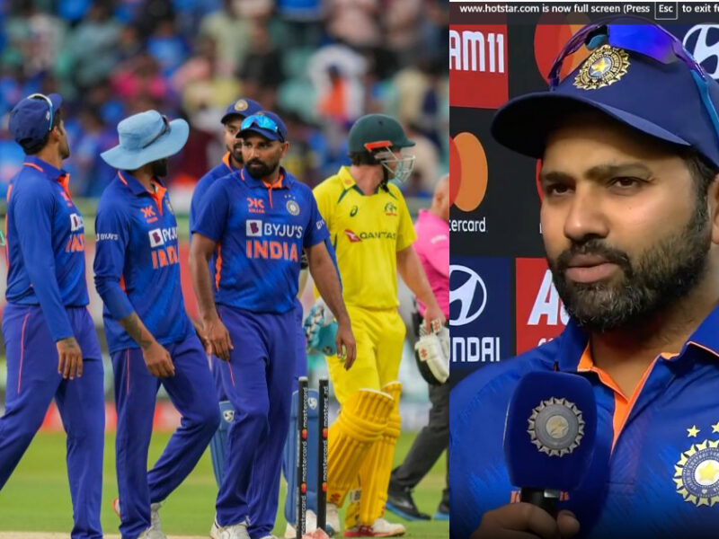 ऑस्ट्रेलिया से मिली हार के बाद रोहित शर्मा ने फ्लॉप बल्लेबाजों का किया बचाव, बोले - &Quot;सब ने अच्छा खेला&Quot;