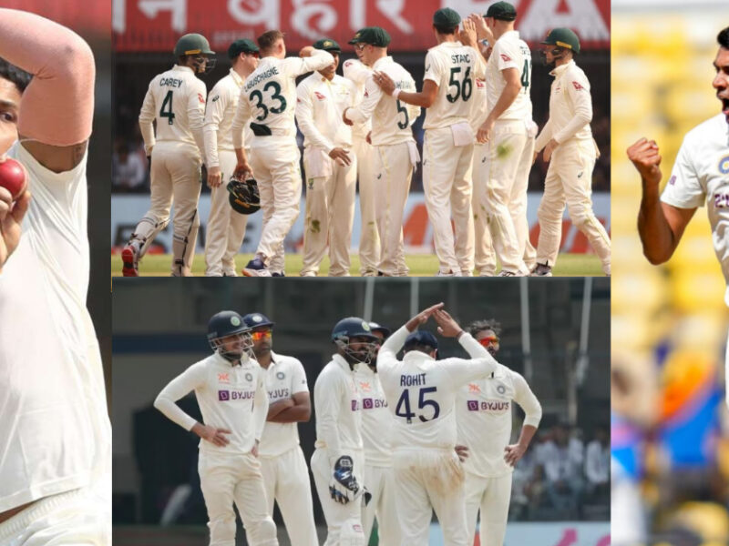 Ind Vs Aus: अश्विन-उमेश की गेंदबाजी के आगे ऑस्ट्रेलिया ने टेके घुटने, लेकिन बल्लेबाजों हुए फ्लॉप, तो भारत पहुंचा हार की दहलीज पर∼