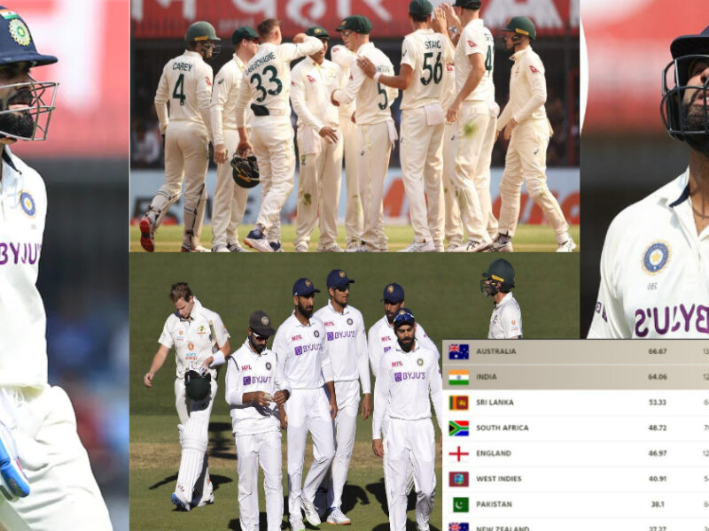 Wtc Final: इंदौर में मिली हार तो वर्ल्ड टेस्ट चैंपियनशिप के फाइनल में पहुंचना भारतीय टीम के लिए हो जाएगा कठिन∼