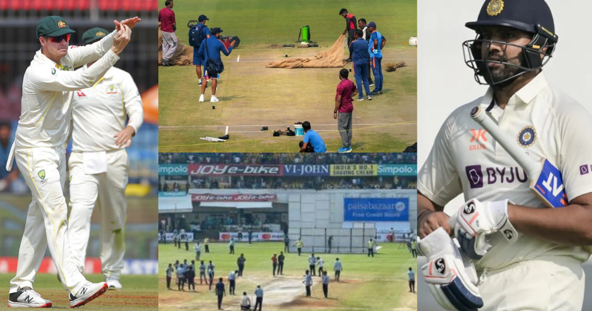 तीसरे टेस्ट मैच में हारी टीम इंडिया, तो ग्राउंड स्टाफ ने की बीच मैदान में ये हरकत, सोशल मीडिया पर तस्वीरें हो रही है वायरल∼