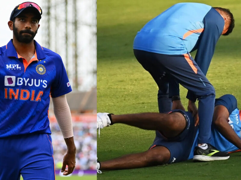 बड़ी खबर - सर्जरी के लिए न्यूजीलैंड पहुंचे Jasprit Bumrah, क्या 2023 वर्ल्ड कप तक हो जाएंगे फिट? Bcci ने किया बड़ा खुलासा ∼