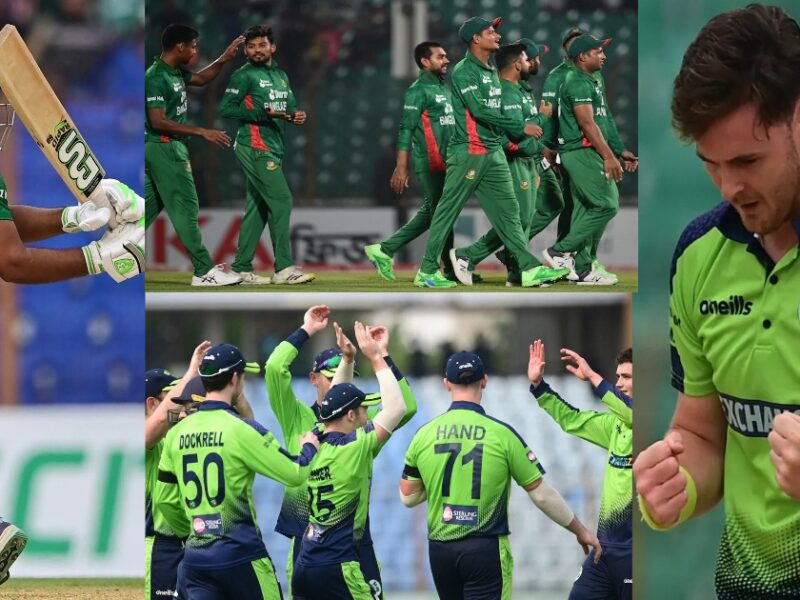 Ban Vs Ire: आयरलैंड की टीम ने बंगलादेश को चटाई धूल, 7 विकेट से जीत हासिल कर के सीरीज में बचाई लाज