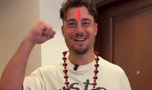 Video: राम नवमी पर श्रीराम की भक्ति में रंगे लखनऊ सुपर जाइंट्स के ऑस्ट्रेलियाई खिलाड़ी, लगाए अयोध्या के नारे 
