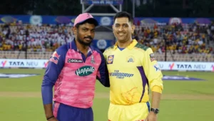 Csk Vs Rr: चैन्नई के कप्तान एमएस धोनी ने टॉस जीतकर किया पहले गेंदबाजी का फैसला, दोनों टीमों में हुई इन‌ मैच विनर खिलाड़ियों की एंट्री
