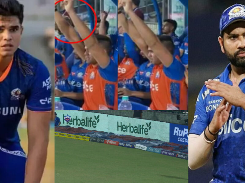 Video: रोहित शर्मा ने नहीं दिया खेलने का मौका, तो अंपायर बन गए Arjun Tendulkar, चौका लगा या छक्का खुद ही सुनाया फैसला