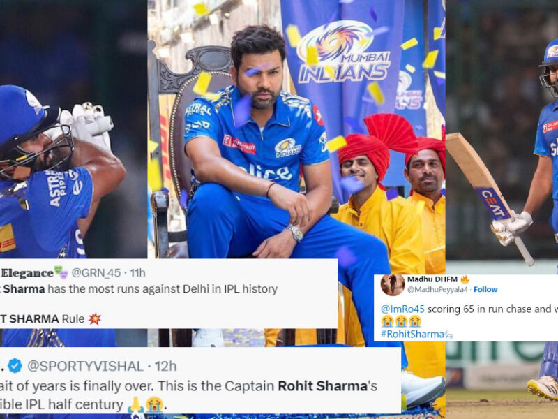 Rohit Sharma की 65 रनों की ताबड़तोड़ पारी के मुरीद हुए फैंस