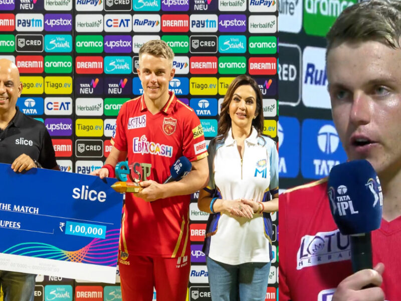  &Quot;ये ऑवर्ड मुझे नहीं मिलना चाहिए था...&Quot; जीत के बाद Sam Curran बने मैन ऑफ द मैच, तो दरियादिली दिखाते हुए इस खिलाड़ी को बताया असली हकदार