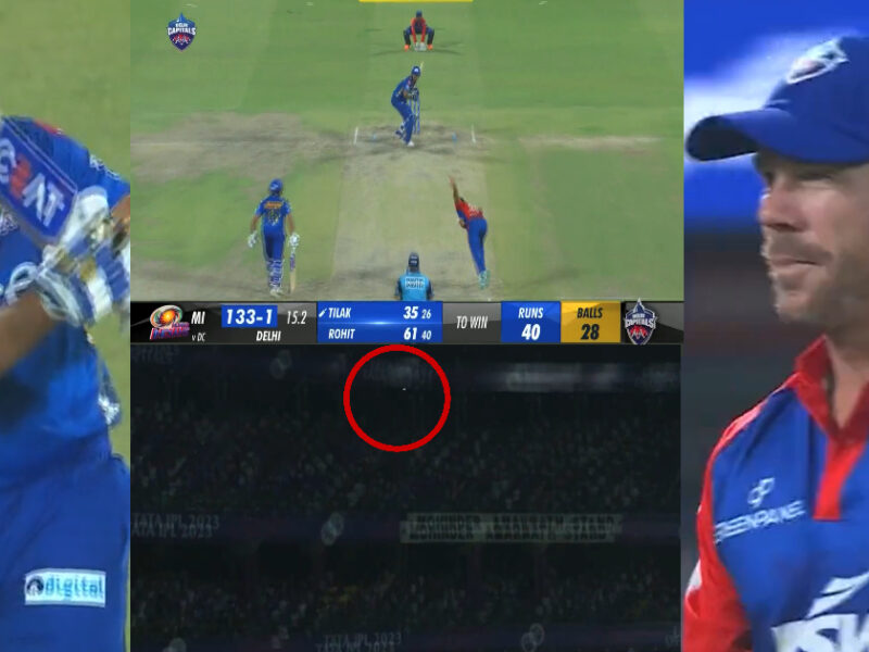 Video: 147 प्रति Km घंटे की रफ्तार की नॉर्खिया की गेंद को Rohit Sharma ने पहुंचाया स्टेडियम पार, तो वार्नर ने हंसी के तीखी हंसी के साथ दिया ऐसा रिएक्शन 