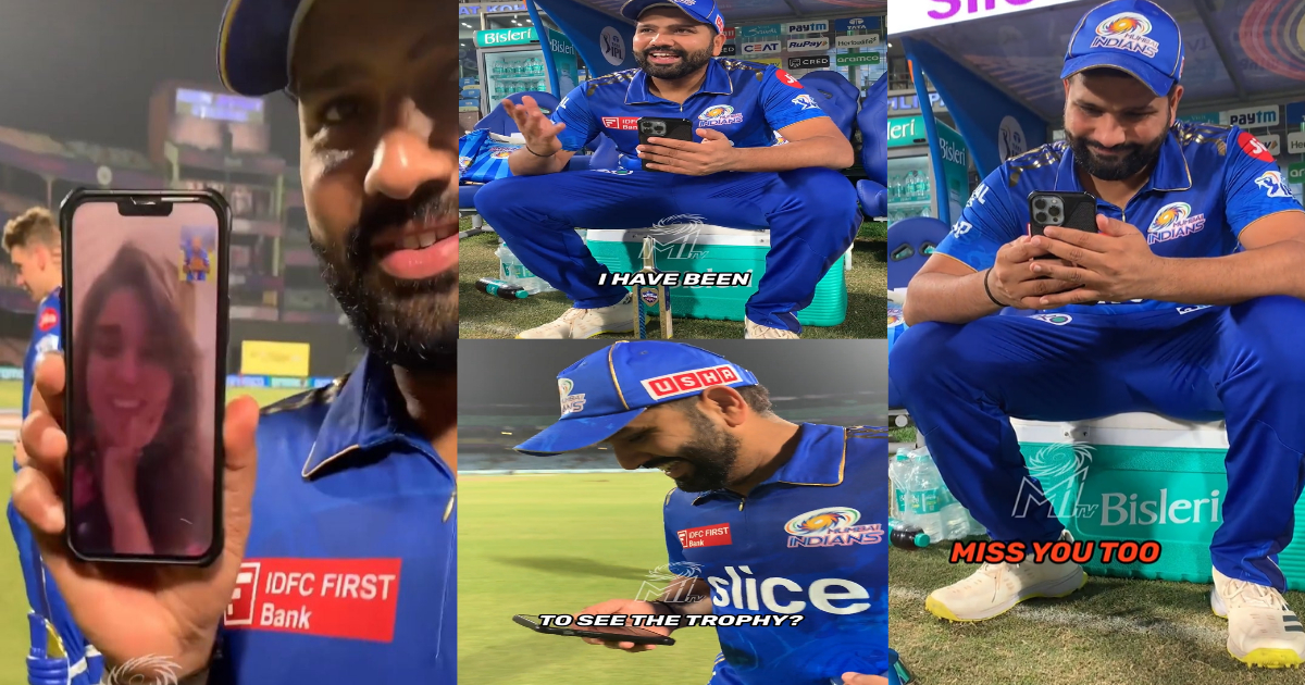 Video: जीत के बाद Rohit Sharma हुए भावुक, तो पत्नी रितिका के साथ वीडियो कॉल कर बांटी खुशी, फैंस बोले - &Quot;ऑलवेज फैमिली मैन&Quot; 