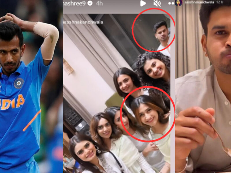 धनश्री वर्मा ने तोड़ी सारी मर्यादाएं, चहल को धोखा देकर सरेआम श्रेयस अय्यर को किया प्रपोज, रोमांटिक तस्वीर शेयर  कर लिखा - Love You