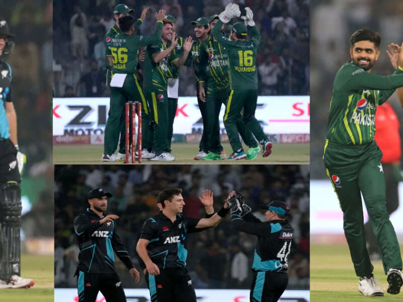बाबर-रिजवान हुए फ्लॉप, तो हारिस ने चार विकेट लेकर तोड़ी न्यूज़ीलैंड की कमर, 88 रनों से पाकिस्तान ने पहले टी20 में दर्ज की बड़ी जीत 