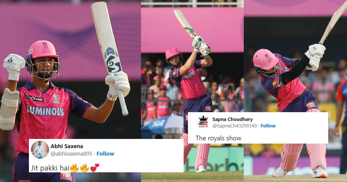 &Quot;शाही अंदाज में जीत पक्की&Quot; राजस्थान रॉयल्स ने आतिशी अंदाज में बनाए 199 रन, तो फैंस ने सोशल मीडिया पर सिर आंखों पर बिठाया