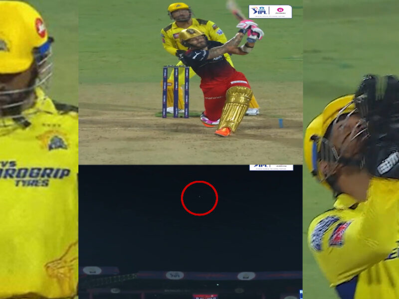 Video: Ms Dhoni ने दो गेंदों में पलटा खेल,डुप्लेसिस और मैक्सवेल का कैच लपक भेजा पवेलियन 