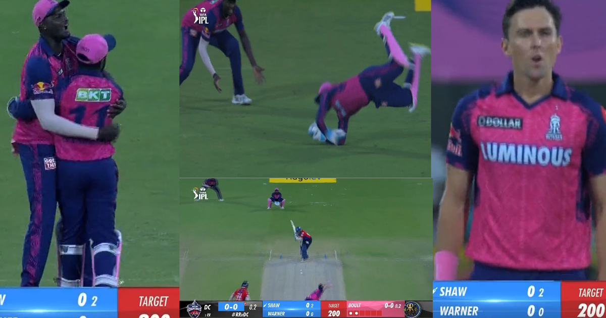 Video: संजू सैमसन ने 3 फीट हवा में उड़कर पकड़ा हैरतअंगेज कैच, तो ट्रेंट बोल्ट ने दिया ऐसा रिएक्शन 