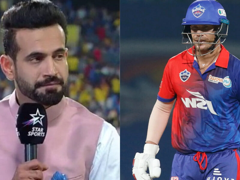 Irfan Pathan ने डेविड वॉर्नर को फिफ्टी के बाद भी लगाई लताड़