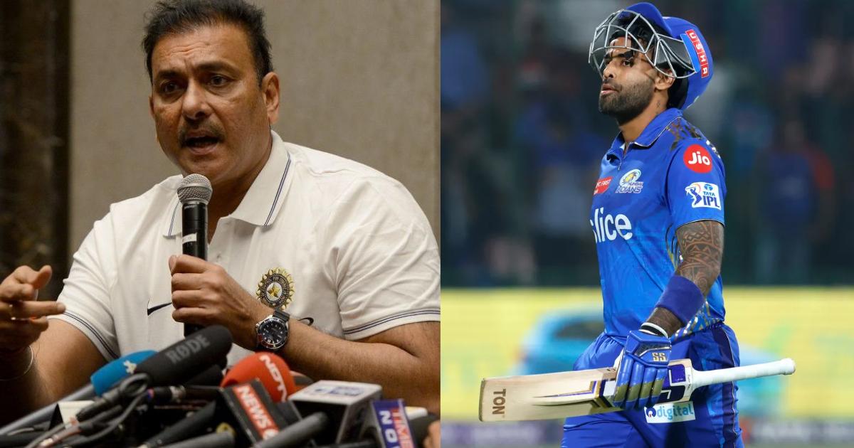 0,0,0,15,1,0...6 मैचों में सूर्यकुमार यादव की खराब हालत देखकर पसीजा Ravi Shastri का दिल, फॉर्म में लौटने के लिए दी खास सलाह