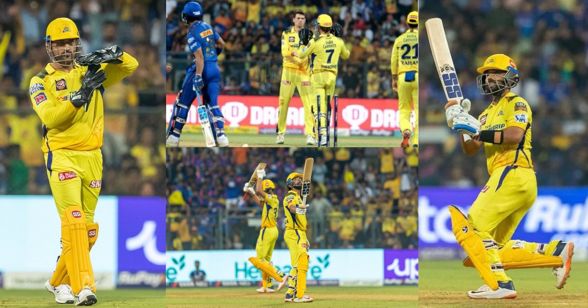 जडेजा-सैंटनर ने पहले फिरकी से मचाया कोहराम, फिर बल्लेबाजों की धुनाई से Csk ने 7 विकेटों से Mi को चटाई धूल