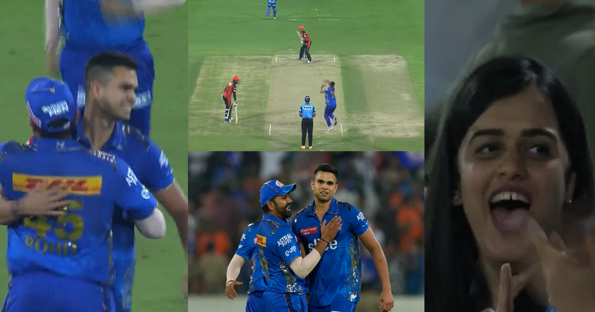 Video: आखिरी बॉल पर Arjun Tendulkar ने Ipl का पहला विकेट लेकर मुंबई को दिलाई जीत, तो रोहित ने लगाया गले