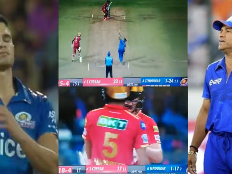 Video: Arjun Tendulkar पड़े इस सीजन के सबसे महंगे खिलाड़ी, 1 ओवर में लुटाए 31 रन, वायरल हुआ तेंदुलकर के लाल का शर्मनाक वीडियो 