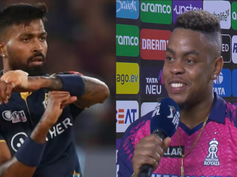 ‘हमने फाइनल की हार का बदला लिया’  प्लेयर ऑफ द मैच बने Shimron Hetmyer ने हार्दिक पांड्या को दिखाए अपने तेवर, Ipl के सबसे घमंडी कप्तान की उड़ाई धज्जियां 