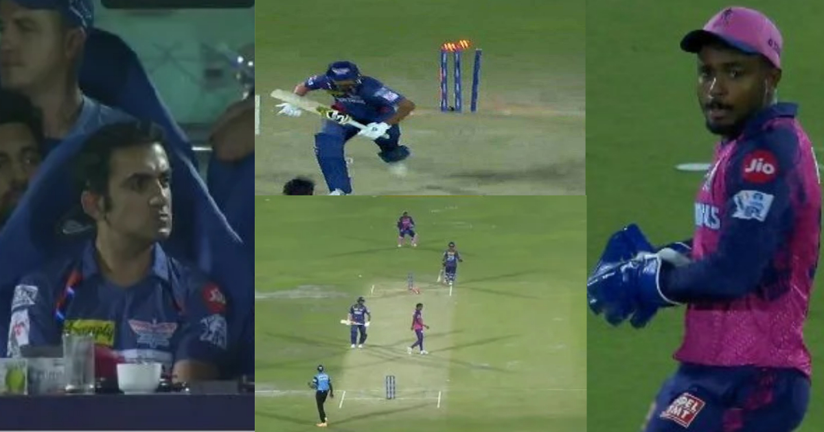 Sanju Samson ने फुर्ती से उड़ाया 16 करोड़ी खिलाड़ी का विकेट, तो जल भून के राख हुए गौतम गंभीर, आग की तरह वायरल हुआ Video