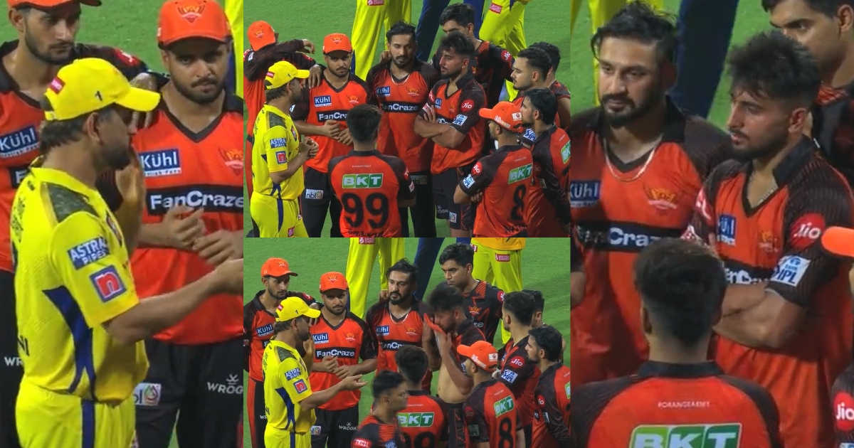 Video: Ms Dhoni ने दिखाई दरियादिली, हैदराबाद को हराने के बाद दिया जीत का गुरूमंत्र, वायरल हुआ माही का दिल छू लेने वाला वीडियो 