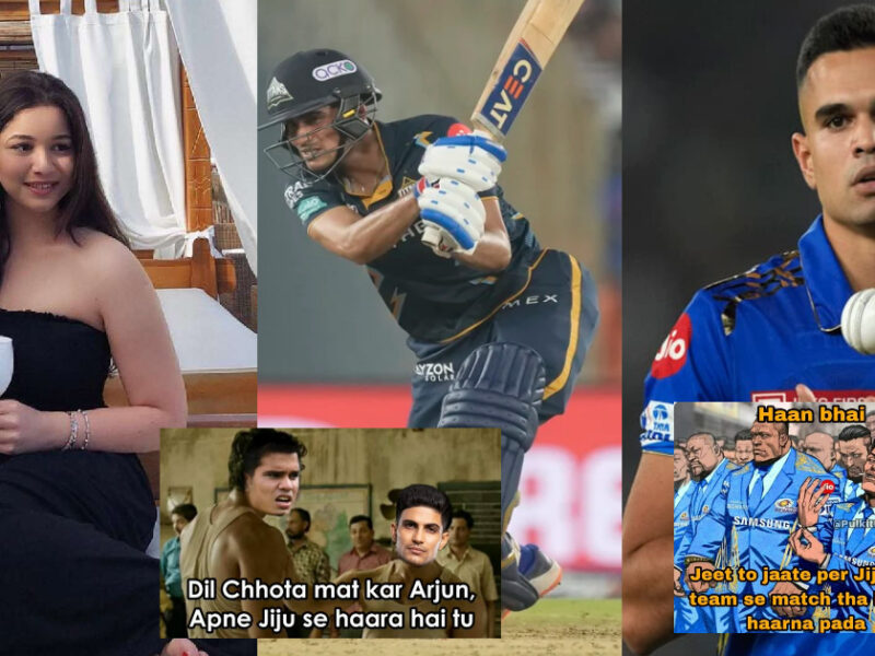 &Quot;दिल छोटा मत कर अपने जीजा से हारा है&Quot; Shubman Gill ने Mi के खिलाफ जड़ी फिफ्टी, तो फैंस ने अर्जुन तेंदुलकर के लिए जमकर मज़े