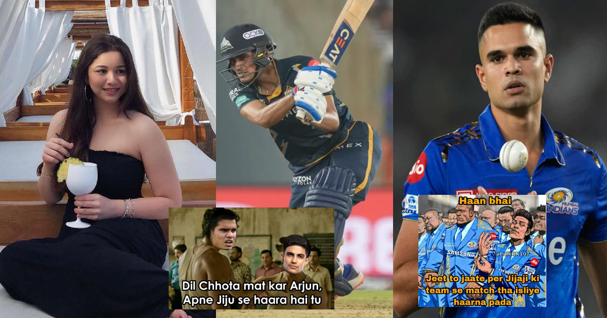 &Quot;दिल छोटा मत कर अपने जीजा से हारा है&Quot; Shubman Gill ने Mi के खिलाफ जड़ी फिफ्टी, तो फैंस ने अर्जुन तेंदुलकर के लिए जमकर मज़े