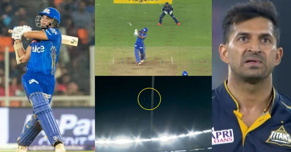 Video: &Quot; बेटा बड़ा हो गया है..&Quot;  Arjun Tendulkar ने पिता को छोड़ा पीछा, खतरनाक बाउंसर गेंद पर छक्का जड़, हार्दिक पांड्या के उड़ाए होश 