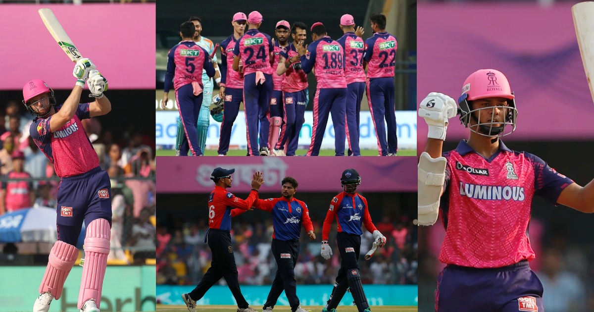 यशसवी-बटलर ने खेली जीताऊ पारी, तो गेंदबाजों ने अपनी फिरकी पर नचाया, राजस्थान रॉयल्स ने 57 रनों से दिल्ली कैपिटल्स को दी पटखनी