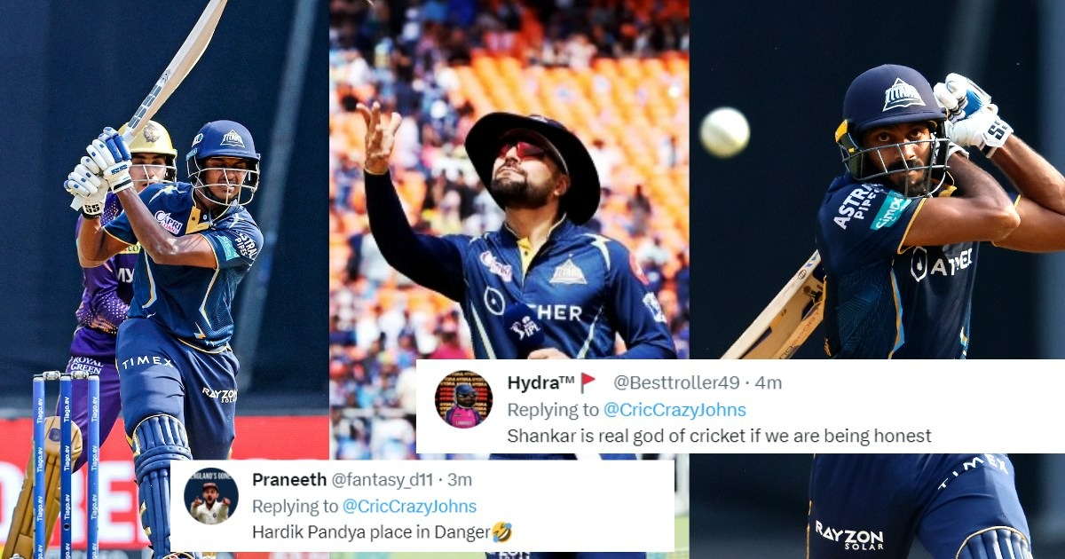 Gt Vs Kkr: &Quot;हार्दिक के बिना भी जीत..&Quot; गुजरात टाइटंस ने ताबड़तोड़ तरीके से ठोके 204 रन,तो सोशल मीडिया पर फैंस का रिएक्शन हुआ वायरल।