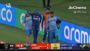 लखनऊ सुपर जाइंट्स को लगा काफी बड़ा झटका, मैच के पहले ही ओवर में केएल राहुल हुए गंभीर चोटिल, हो सकते हैं आईपीएल से बाहर