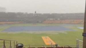 Rcb का प्लेऑफ में पहुंचना हुआ मुश्किल, बैंगलोर में तेज तूफ़ानी बारिश ने बिगाड़ा खेल, मैच हुआ रद्द!