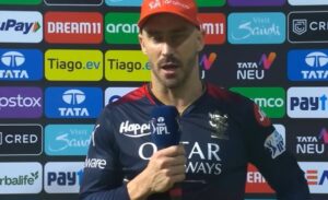 &Quot;इस सीजन में  उन्होंने हमें...&Quot; एक बार फिर  Ipl 2023 से बाहर होने पर फाफ डुप्लेसिस हुए भावुक, दिनेश कार्तिक को बताया हार का गुनहगार 