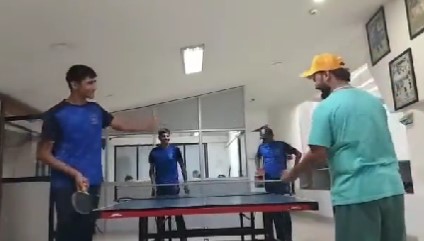 Video: ऋषभ पंत की हेल्थ में आया गजब का सुधार, टेबल टेनिस खेलते हुए नजर आए टीम इंडिया के खिलाड़ी 