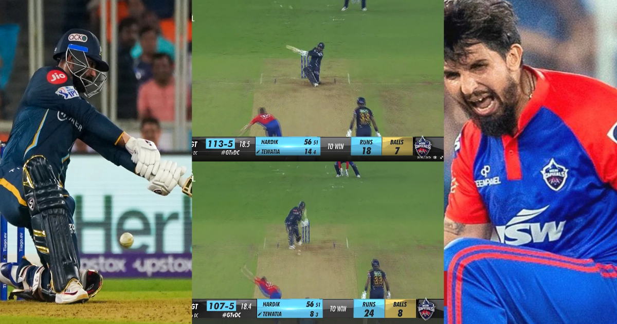 राहुल तेवतिया ने 19वें ओवर में बनाई छक्कों की हैट्रिक, जीता फैंस का दिल, आग की तरह वायरल हुआ Video 